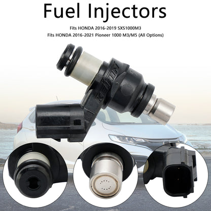 16450-HL4-003 16450-HL4-013 Fuel Injectors For HONDA PIONEER 1000 SXS1000 M3 M5