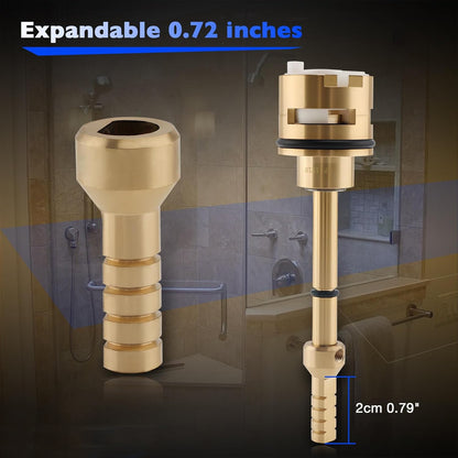 RP71718 3-Function Non-Shared Diverter Cartridge Kit For R11000 R22000 Brass