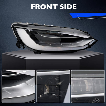 LED Headlight Assy Front Right Passenger Side For 2022-2024 Tesla Model X Plaid