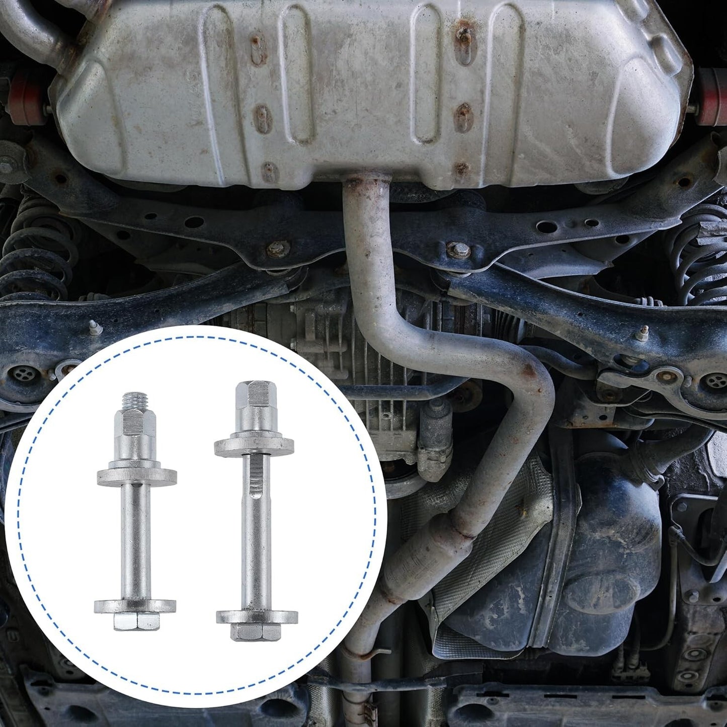 2x For DODGE For JEEP Rear Toe Link Bolt Rear Camber Bolt 06508486AA