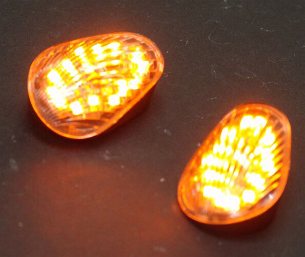 Smoke Turn Signals Flush Mount LED For Yamaha YZF 600 R6 06-09 YZF R6S 06-08 US