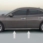 ROCKER PANEL CHROME TRIM SIDE MOLDING For NISSAN MAXIMA 14 15