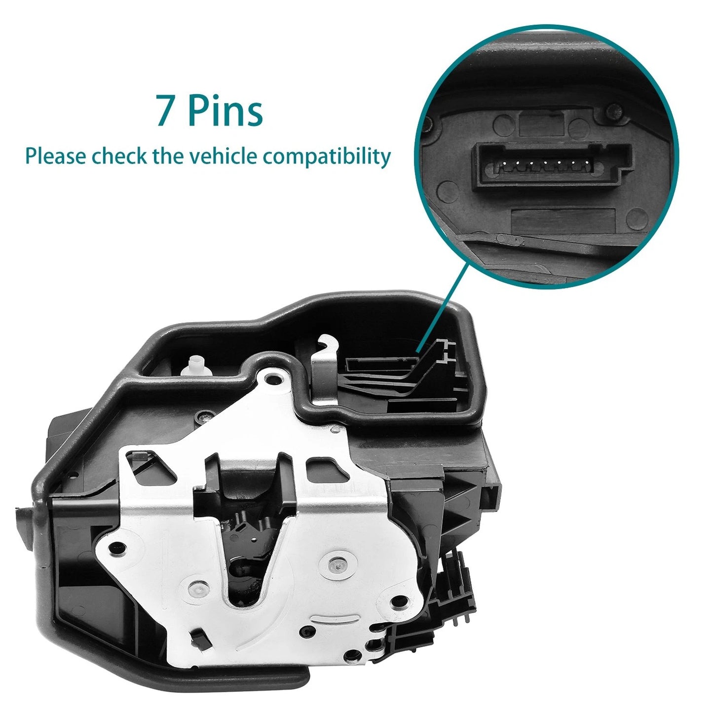 Front Left Driver Side Door Lock Latch Actuator For BMW E60 E90 X6 51217202143