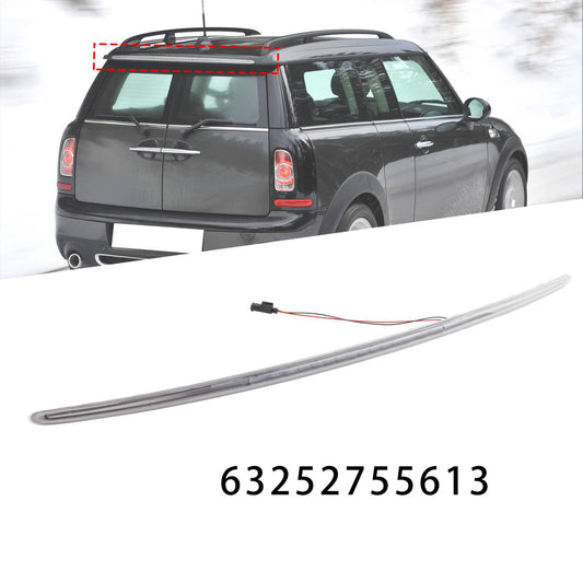 Solid Spare Third Brake Light w/ Clear Lens 63252755613 For Mini Cooper CLUBMAN R55 Wagon