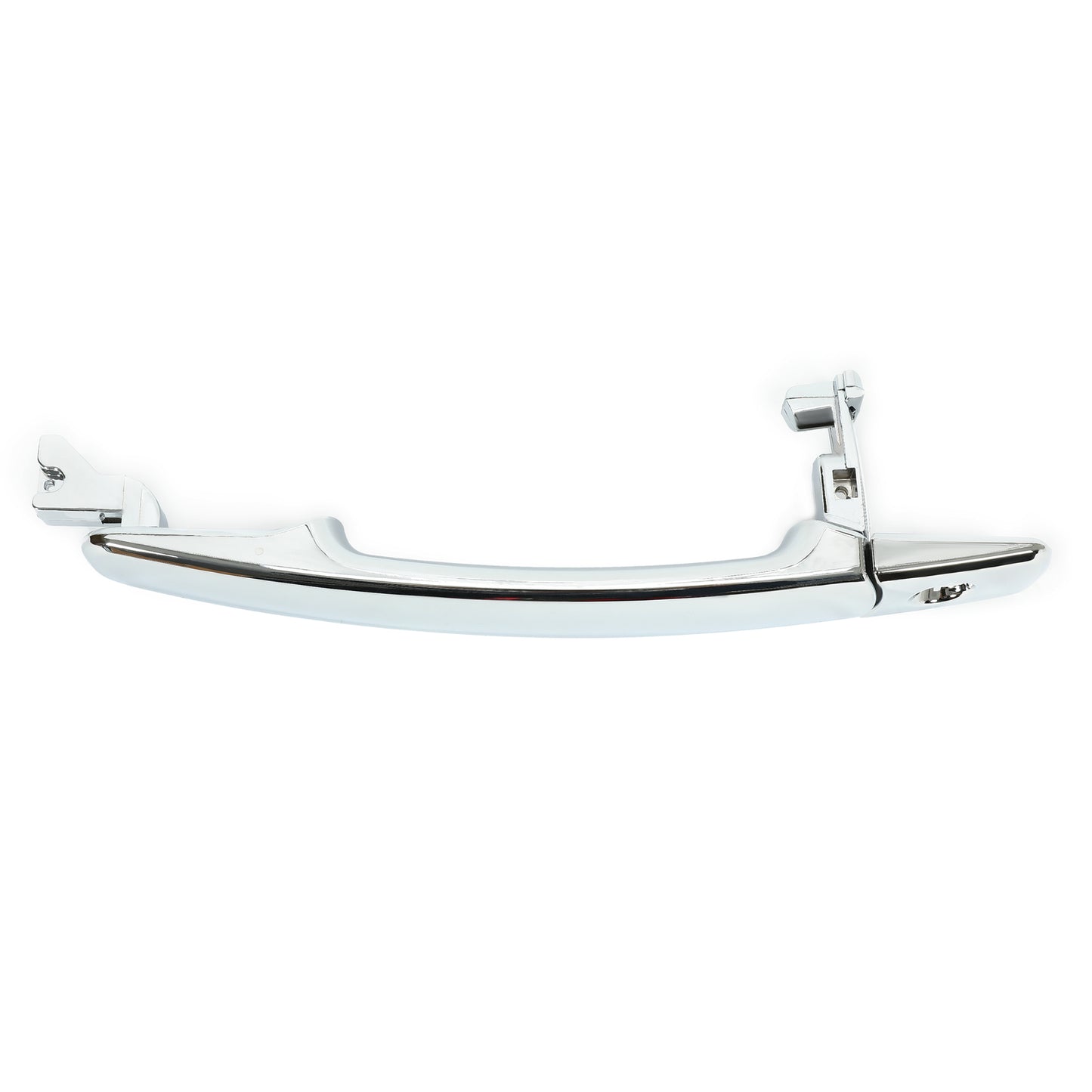 Solid Spare Door Handle Front Driver Side Outside Exterior Chrome For Nissan Rogue 2011-2015