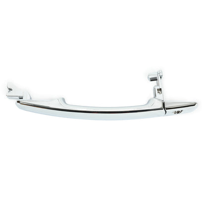 Solid Spare Door Handle Front Driver Side Outside Exterior Chrome For Nissan Rogue 2011-2015