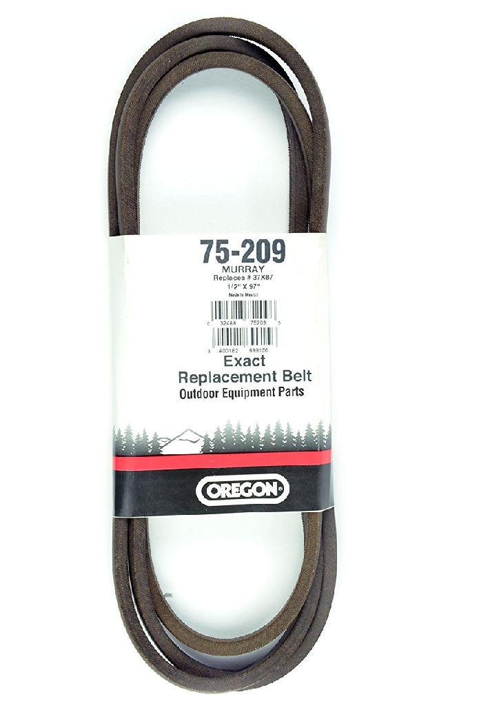 Solid Spare Oregon Motion Drive Belt for Murray 37X87MA, 37 X 87, 710341, 75-209