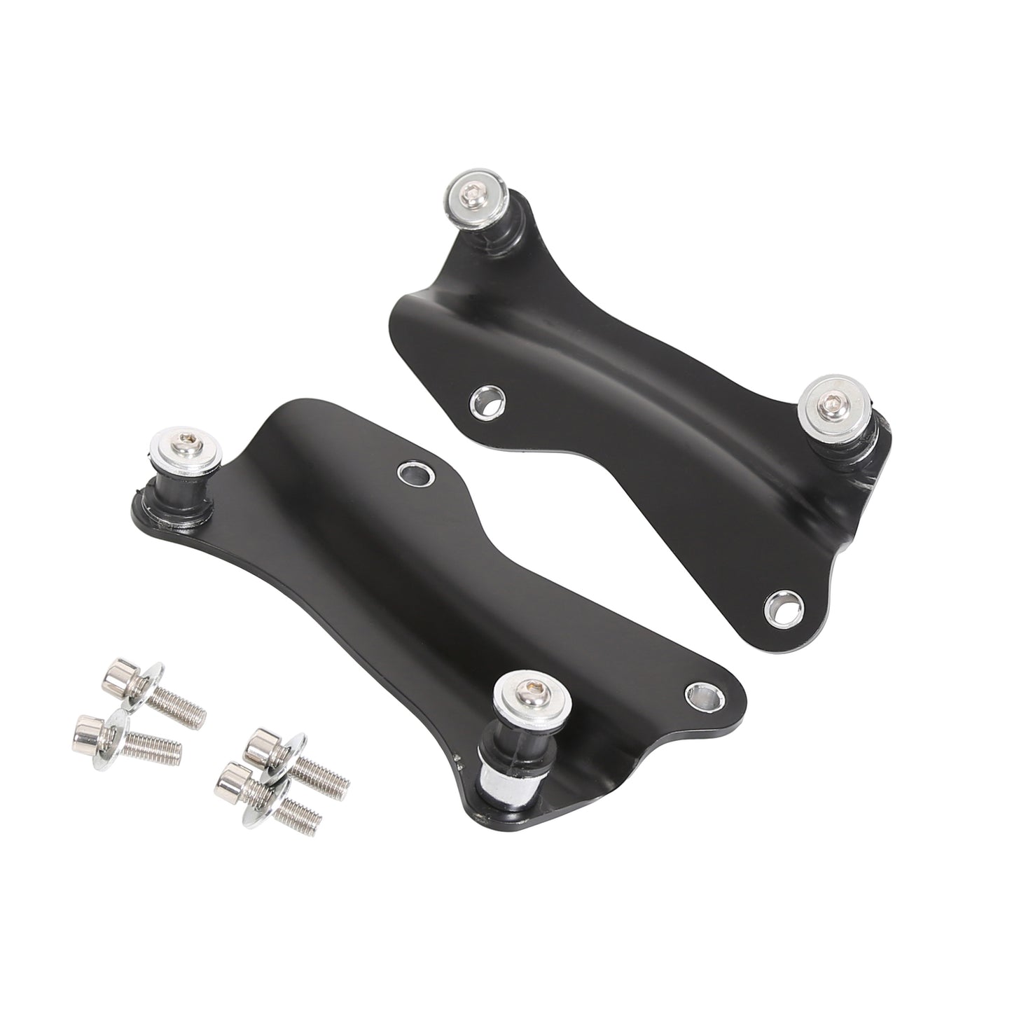 Solid Spare Black Docking Hardware Kit 4 Point For Harley Davidson Touring 2014-2026 2023