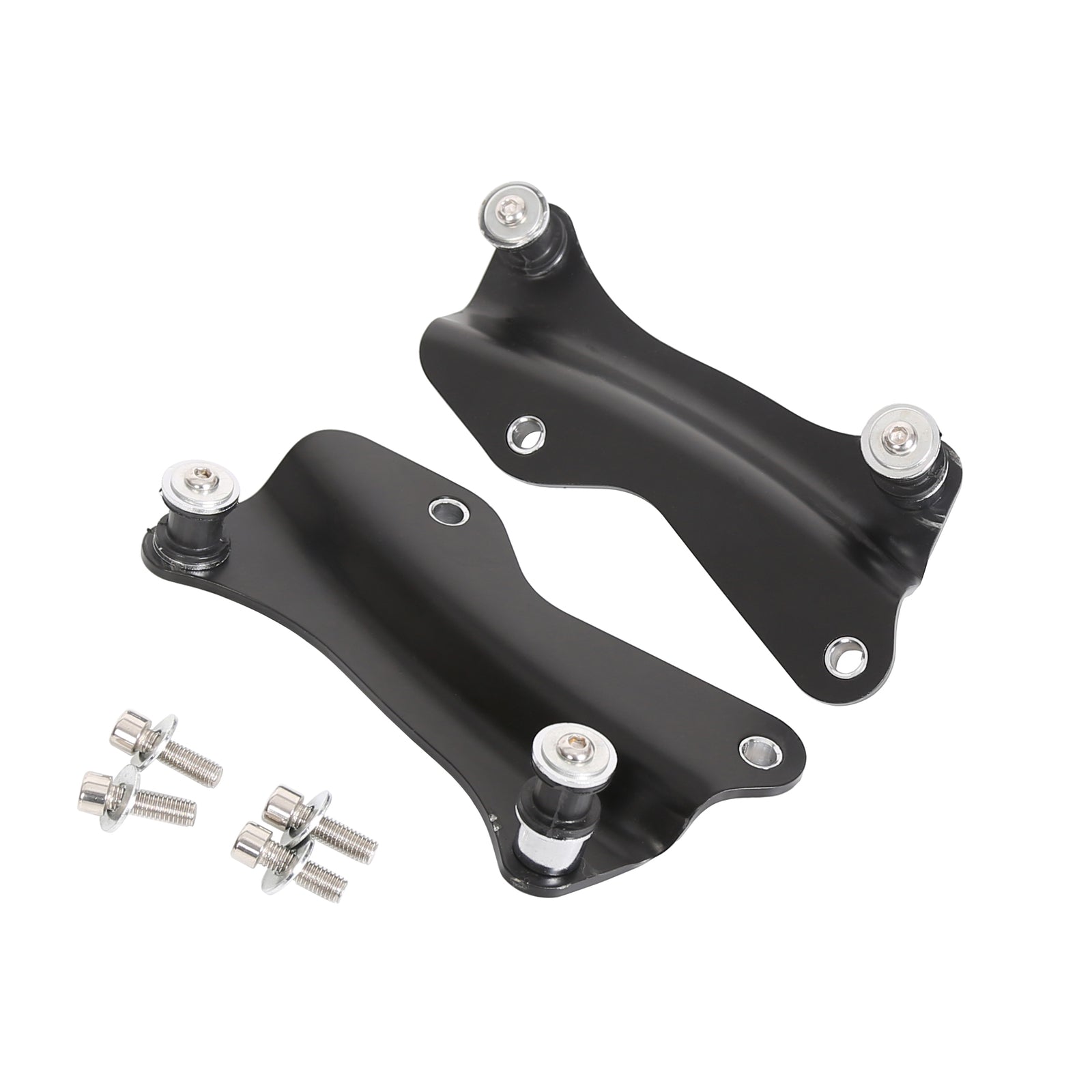 Solid Spare Black Docking Hardware Kit 4 Point For Harley Davidson Touring 2014-2026 2023
