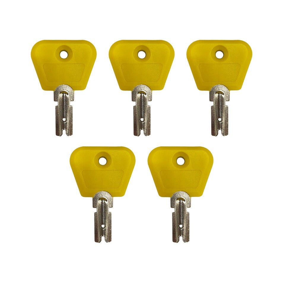 (5) Ignition Key For Clark Yale Hyster Forklift - 2368655, 2782017, 7004147