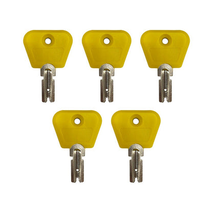 (5) Ignition Key For Clark Yale Hyster Forklift - 2368655, 2782017, 7004147