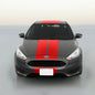 8" VINYL RALLY STRIPES RACING STRIPE KIT HOOD TRUNK ROOF BUMPERS For FORD FOCUS