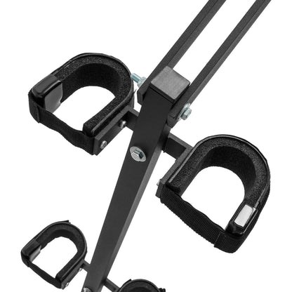 Solid Spare UTV Universal Sporting Clays 4 Gun Holder Bed Rack For Polaris Ranger RZR Can Am
