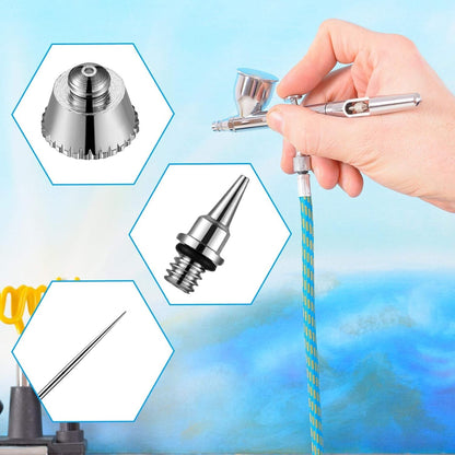 For Airbrushes Spray Gun Airbrush Nozzle Needle Replacement Parts 0.2/0.3/0.5mm