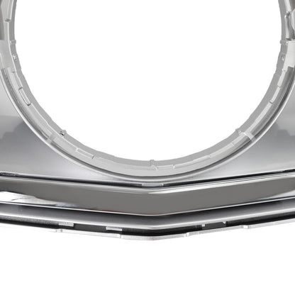 Front Bumper Grille Fits Benz C Class W204 W/LED Emblem C300/C350 08-14 Chrome