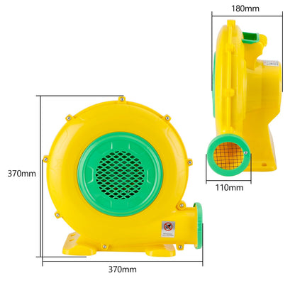 550W Inflatable Bounce House Water slide Air Pump Blower Fan Inflatable castle