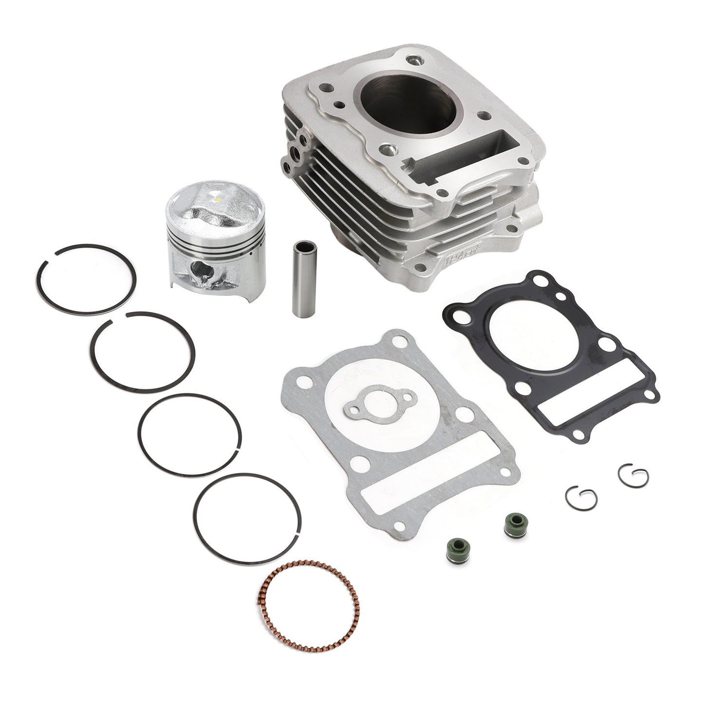 CYLINDER DOMED PISTON KIT 125CC FOR SUZUKI GZ125 1998-2013 DR125 S SE 1982-2000