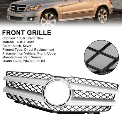 Front Hood Bumper Grill Grille Fit Mercedes Benz GLK X204 GLK350 2010-2012
