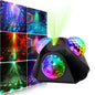 3Head Sound Activated Magic Ball Strobe Light With Remote Control For Home Party