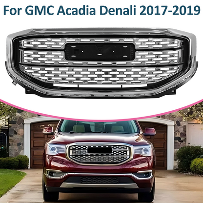 For GMC Acadia Denali 2017 2018 2019 84378394 Front Upper Grille Assembly Chrome