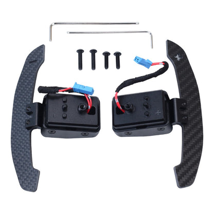 For BMW F20 F30 F32 F87 F80 F82 Carbon Fiber Replacement Magnetic Paddle Shifter
