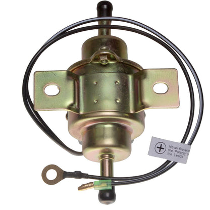Solid Spare Electric Fuel Pump 12V for Yanmar Cub Cadet Kubota B6000 G3200 G4200 G5200 G6200