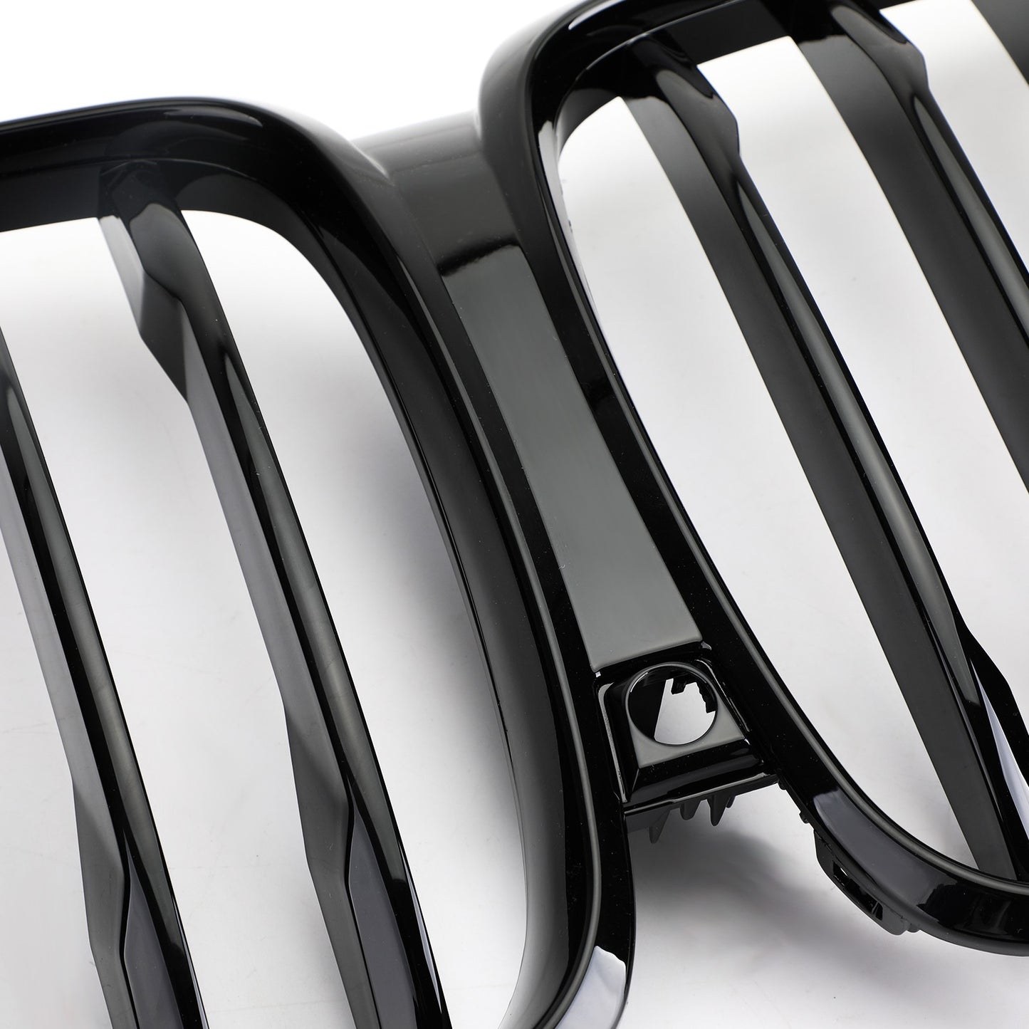 Gloss Black  Front Kidney Grill Grille Performance For BMW X5 G05 2018-2021