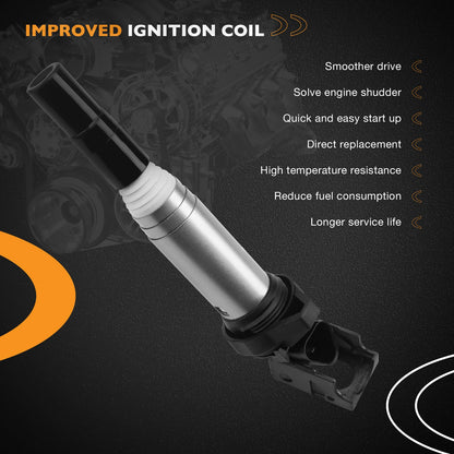 4X UF598 Ignition Coil Pack For 2007-2016 Mini Cooper Countryman Paceman 1.6L L4