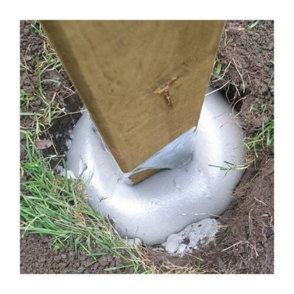 Fast 2K Fence Post Mix, Concrete Alternative for Fence & Mail Post Installs (10)