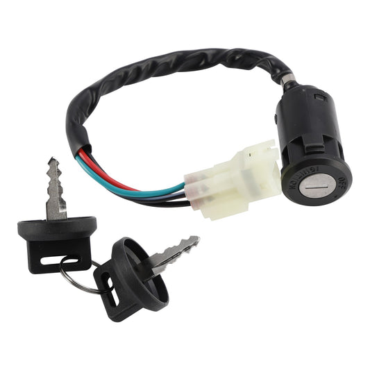 IGNITION SWITCH 2 KEYS 43D-H2510-01 FOR YAMAHA RAPTOR 90 YFM90R 2009 - 2013