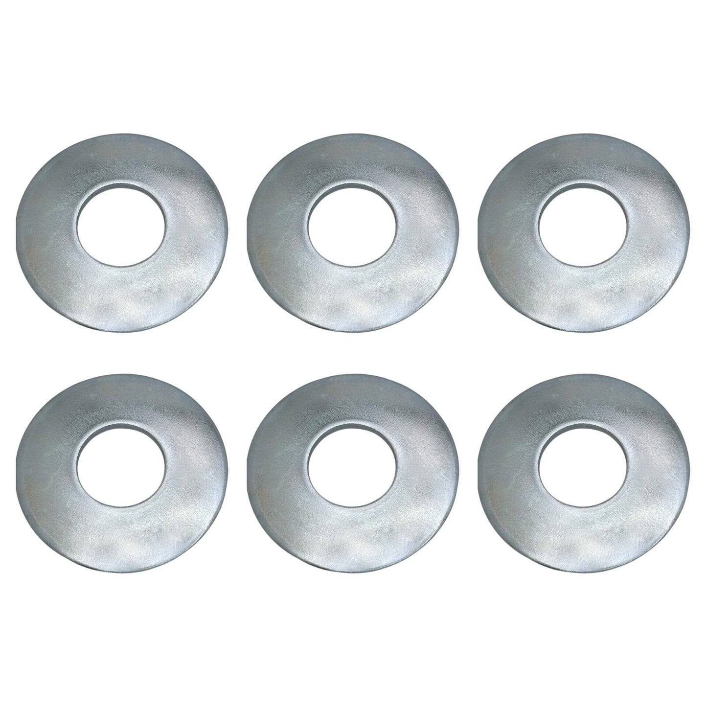 (6) Blade Bolt Beveled Washer for Kubota Mowers ZD321, ZD326S - K5651-34352