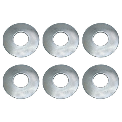 (6) Blade Bolt Beveled Washer for Kubota Mowers ZD321, ZD326S - K5651-34352