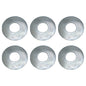 (6) Blade Bolt Beveled Washer for Kubota Mowers ZD321, ZD326S - K5651-34352