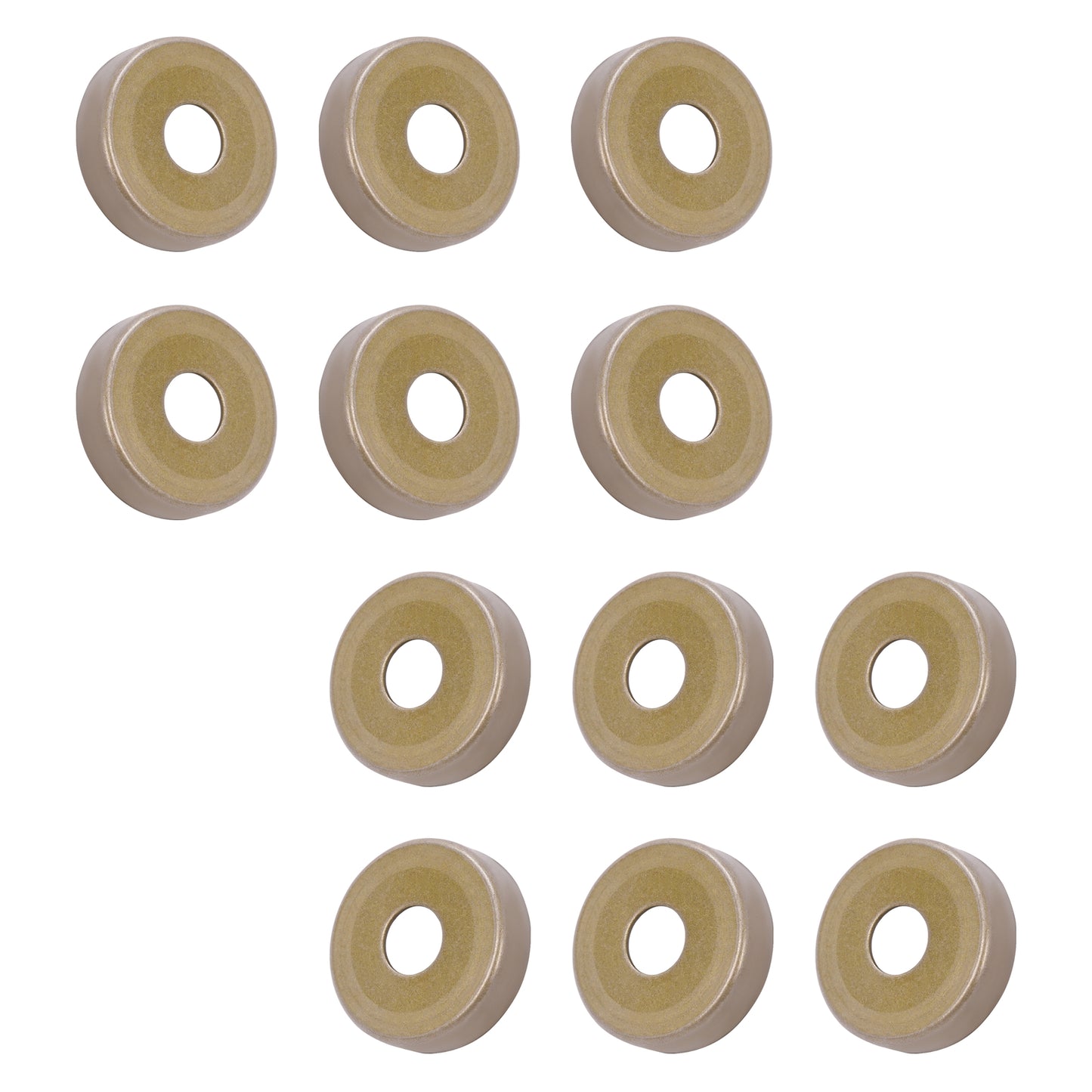 Solid Spare For Yamaha Banshee 350 YFZ350 Black & Gold Front A Arm Bushing & Dust Cover Kit
