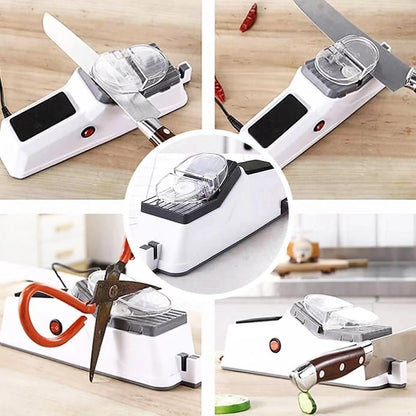 Electric Scissor & Knife Sharpener Grinding Machine Straight Knives with Charger