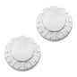 2X Chrome Front Wheel Center Hub Cap Cover For 2019-21 Ram 4500 5500 6PG03SZ0AB