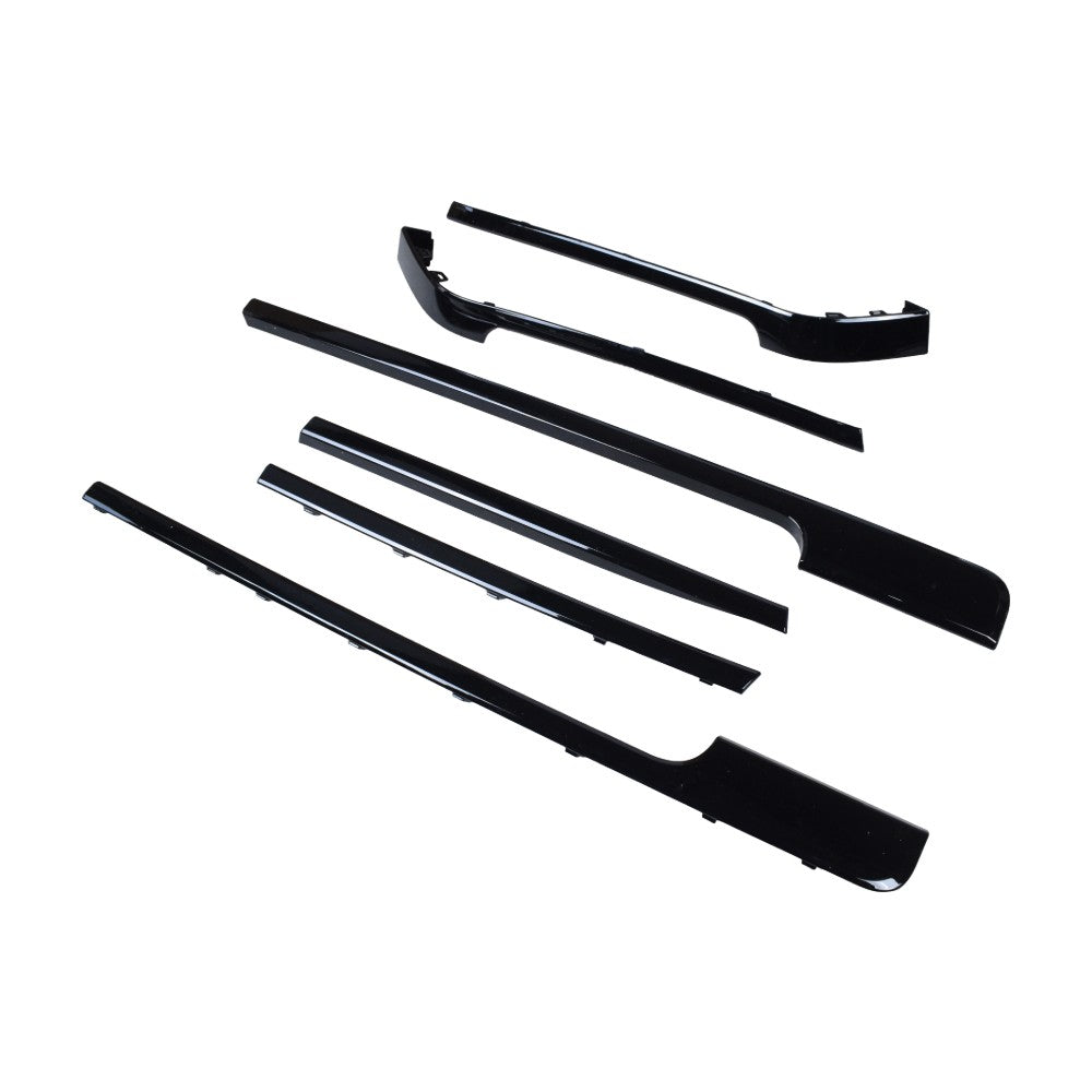 Black Door Side Body Molding Trim Strip Kits for 2013-22 Range Rover L405