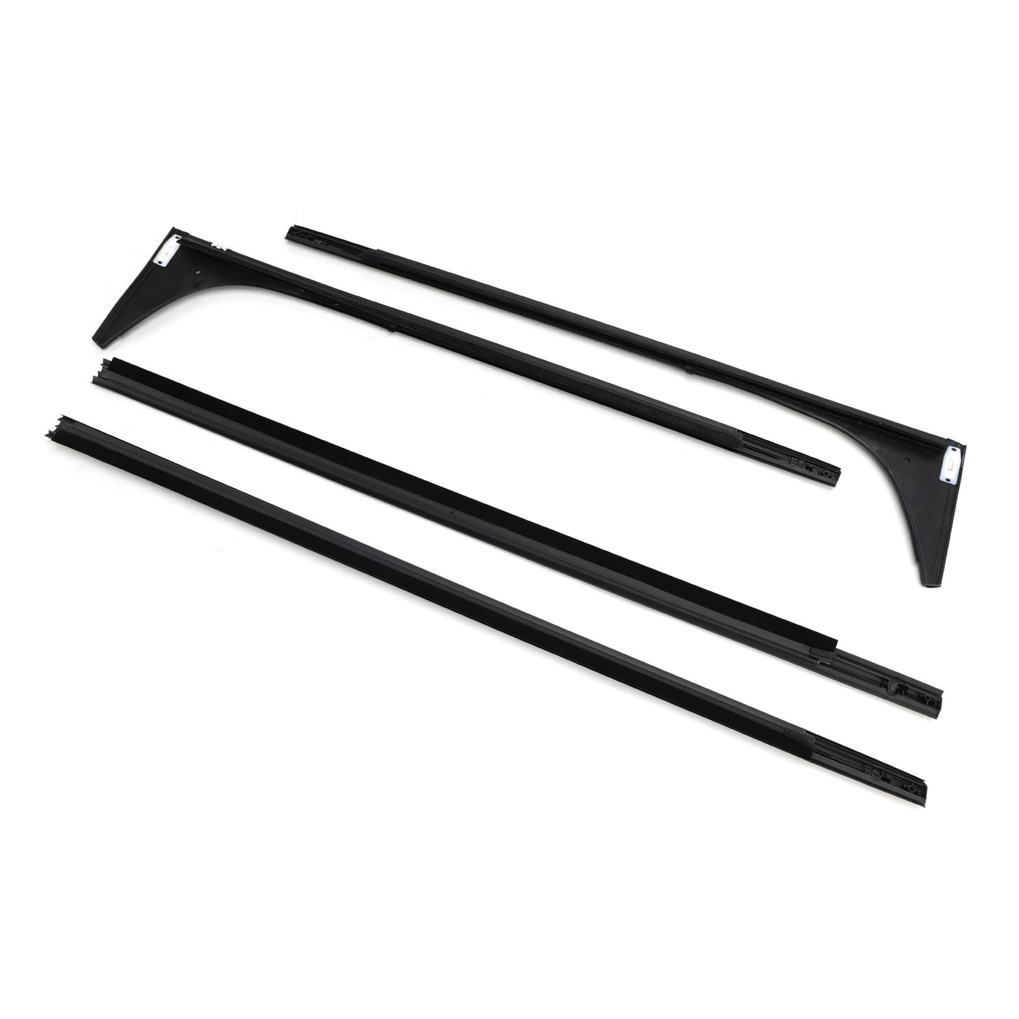 4pcs Inner Outer Weatherstrip Door Belt For Mazda BT-50 Pro Pick Up 2012-2019