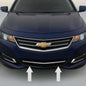 For 2014-2017 CHEVY IMPALA CHROME FRONT BUMPER TRIM KIT