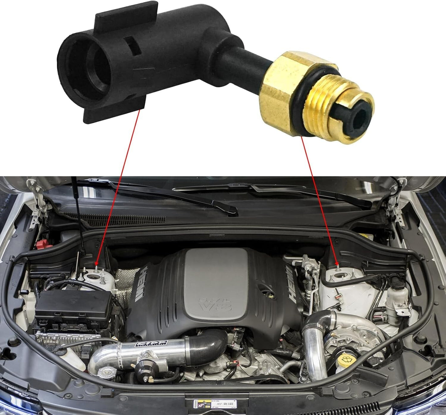 2x For Jeep Grand Cherokee 2011-2020 Pair Suspension Elbow Air Strut Repair Kit