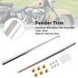Front Fender Spears Trim Fit For Touring Road King 1982-23 Softail 86-17
