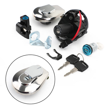 Ignition Switch Fuel Gas Cap Seat Lock Set Keys For 91-03 Honda CB750 Nighthawk