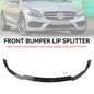 Front Splitter Lip Fit Mercedes Benz C-Class W205 C205 2019-2021 Brabus Style
