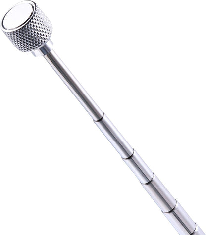 5 Pcs Magnetic Pick-Up Tool Adjustable Sticks and 360 Swivel Inspection Mirror