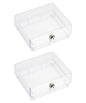 Solid Spare (2) Honeywell CG511A Thermostat Guard Lock Protection With Key 9.06"x5.06"x2.62"