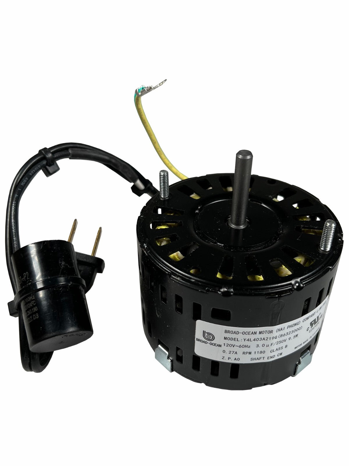 Solid Spare 86323000 Broan Nutone Bathroom Exhaust Vent Fan Motor JA2B089N 86323