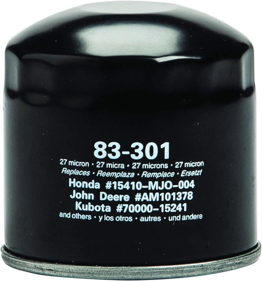 Solid Spare Oregon 83-301 Oil Filter Fits Honda John Deere Kubota