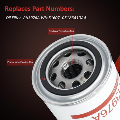 68061634AA Fuel Oil Filter For 07-09 Dodge Ram 2500 3500 4500 6.7L Cummins 51607
