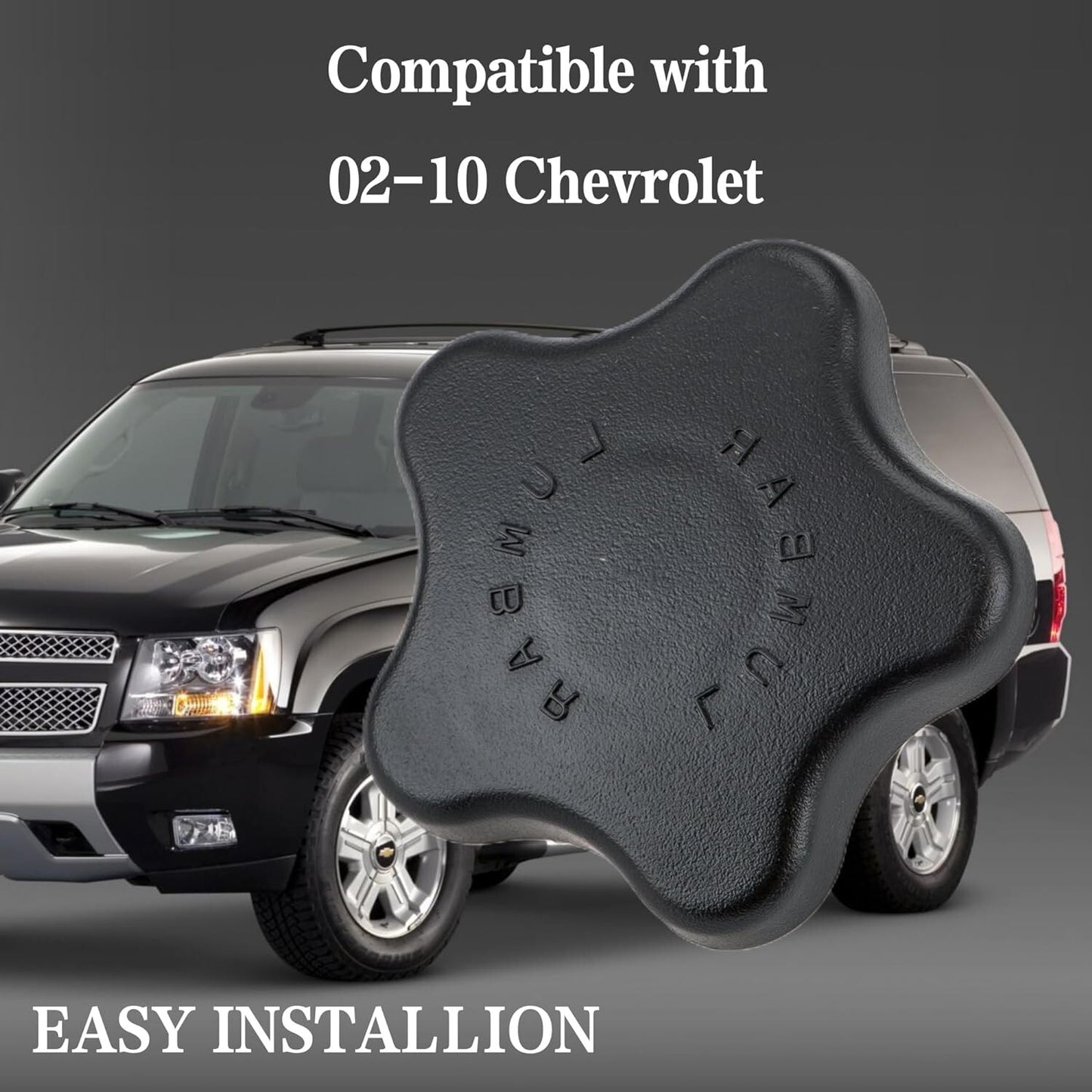 Fits 2002-09 Chevrolet Trailblazer GMC Envoy Lumbar Seat Knob Ebony Back Adjust