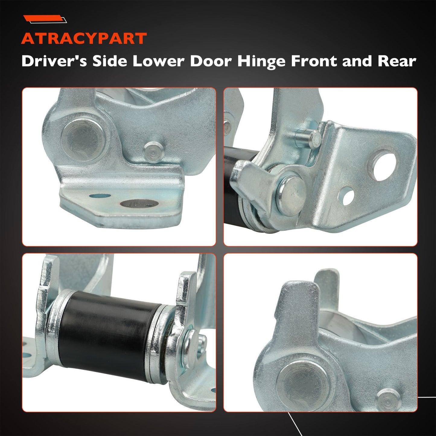 Door Hinge Lower LH & RH Fit For 2013-2024 Jeep Grand Cherokee 55113664 55113665